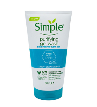ژل شستشوی صورت سیمپل مخصوص مدل Purifying